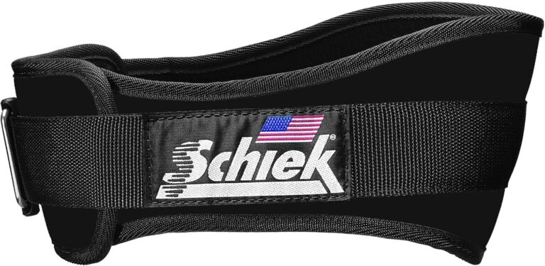 Schiek Sports 2006 Nylon 6 Inches Weight Lifting Belt - Support Belt for Power Lifting