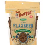 Bob's Red Mill Organic Whole Flaxseeds - 13 oz (Pack of 1), Gluten Free, Raw, Non GMO, Sproutable, Keto Friendly, Paleo