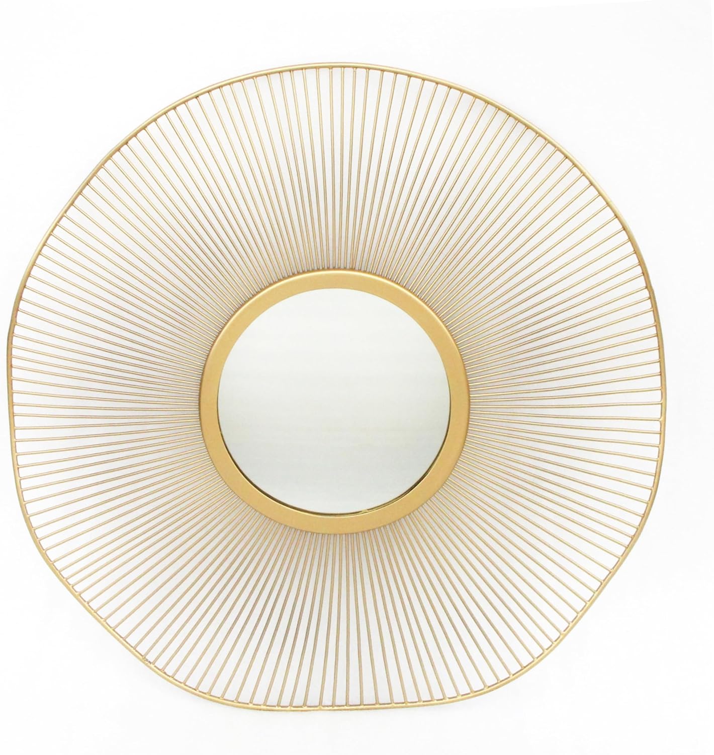 Gold Round Mirror 31 Inch with Sunburst Design - Large Circle Brass for Bathroom, Bedroom, Living Room, Hallway Decor, Hanging Big Golden Circular Mirror Gold Round Mirror 31 Inch with Sunburst Design - Large Circle Brass for Bathroom, Bedroom, Living Room, Hallway Decor, Hanging Big Golden Circular Mirror