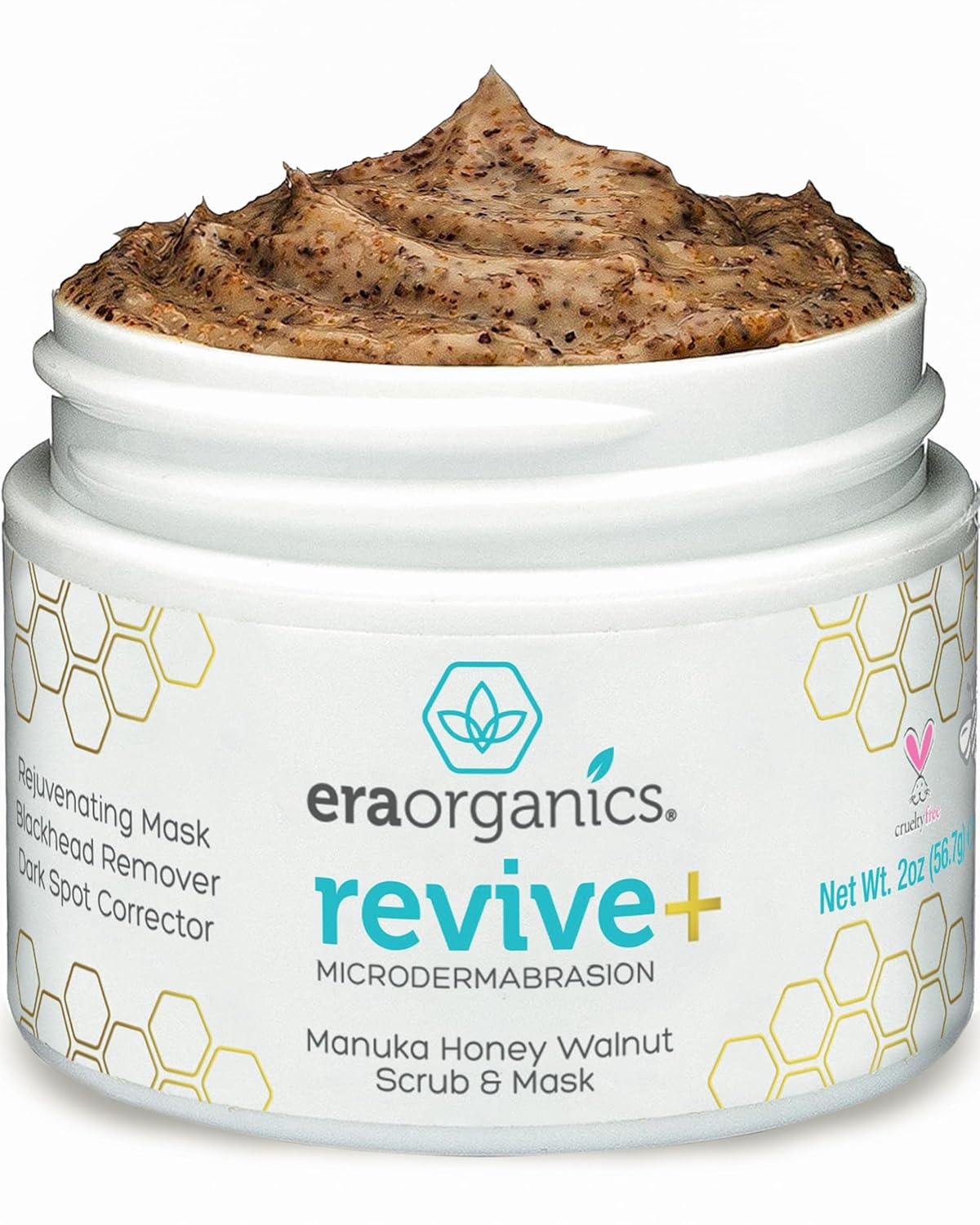 Manuka Honey Exfoliating Face Scrub Gentle Microdermabrasion Face Exfoliator to Help Smooth, Soften & Balance with Moisturizing Organic Superfoods 2oz Manuka Honey Exfoliating Face Scrub Gentle Microdermabrasion Face Exfoliator to Help Smooth, Soften & Balance with Moisturizing Organic Superfoods 2oz