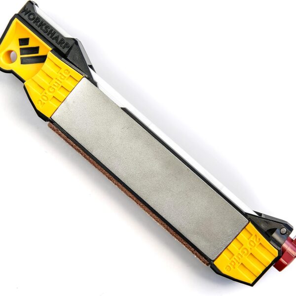 Work Sharp Guided Field Sharpener, Compact Travel Knife Sharpener Tool