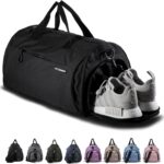 Fitgriff Gym Bag for Men & Women with Shoe & Wet Compartment - Duffle Bag for Travel, Sports, Fitness & Workout