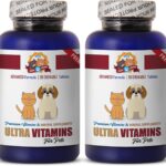 cat Immune Booster - Ultra PET Vitamins - Chews - for Dogs and Cats - Mineral Supplement - Vitamin e for Cats - 180 Treats (2 Bottles)