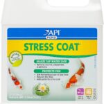 API POND STRESS COAT Pond Water Conditioner 32-Ounce Bottle