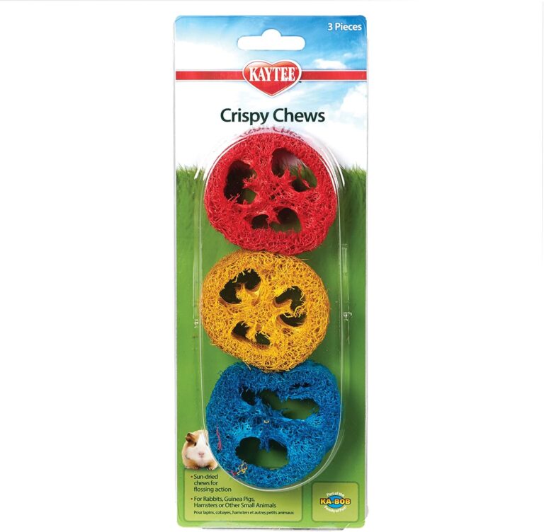 Kaytee Crispy Chews 3-pack For Pet Rabbits, Chinchillas, Guinea Pigs, Rats and Other Small Animals