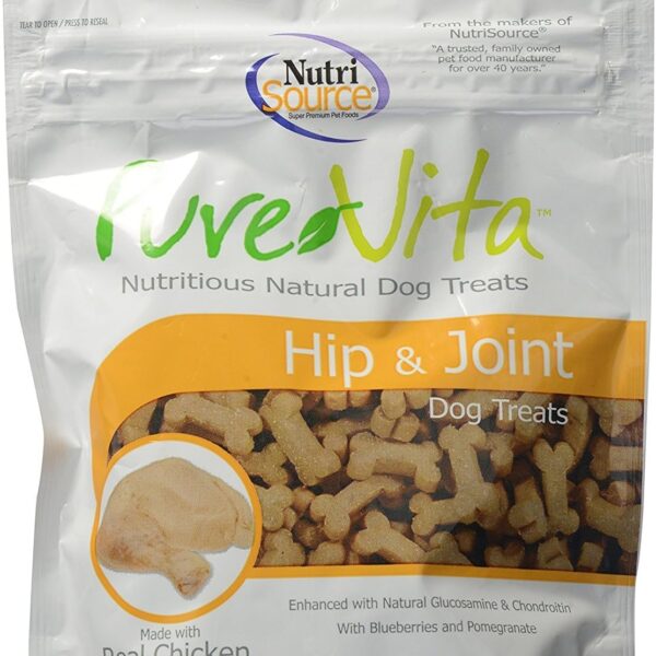 Pure Vita, Dog Treats, Hip & Joint, 6 Oz