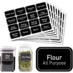 AllSpice 208 Preprinted Water Resistant Bulk Pantry Labels Set