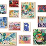 Matisse Wall Art Prints, Matisse Canvas Wall Art Decor, Vintage Eclectic Wall Posters Set, Colorful Matisse Abstract Painting Wall Decor Aesthetic for Bedroom Living Room Collage Decor 12Pcs(Unframed)