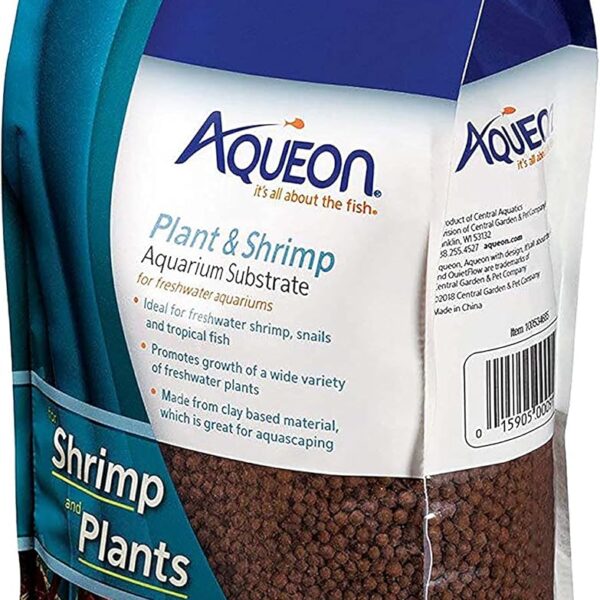 Aqueon Plant and Shrimp Aquarium Substrate, Aqua Soil for Fish Tanks, 5 Pounds