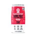 Lakanto Liquid Monk Fruit Extract Drops, Original, Erythritol Free Sugar Substitute Sweetener For Coffee, Tea, Smoothies, Oatmeal, Yogurt, Cocktails, Sugar Free, Vegan, Keto, Zero Sugar (1.76 Fl Oz)