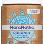 MaraNatha Creamy Roasted Coconut Almond Butter, No Stir, 12 Ounce Jar