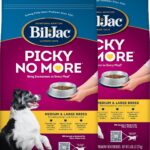 Bil-Jac Picky No More Medium & Large Breed Dry Dog Food, Made with Real Chicken Liver, 6lb (2-Pack)