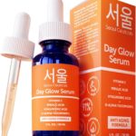 SeoulCeuticals Korean Skin Care 20% Vitamin C Hyaluronic Acid Serum + CE Ferulic Acid - Potent Anti Aging, Anti Wrinkle Korean Beauty 1oz