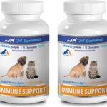 Immune Booster Cats - Immune Support - for Dogs and Cats - Vet Recommended - Chews - Milk Thistle Cats - 2 Bottle (180 Chews)