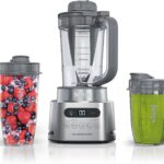 Ninja SS151 TWISTi Blender DUO, High-Speed 1600 WP Smoothie Maker & Nutrient Extractor* 5 Functions Smoothie, Spreads & More, smartTORQUE, 34-oz. Pitcher & (2) To-Go Cups, Gray