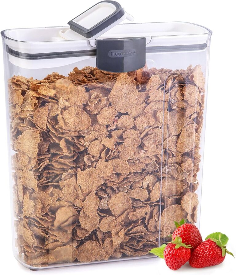 ProKeeper Cereal Keeper, 3-Quart, Airtight Seal, BPA-Free Plastic Storage Container
