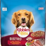 Kibbles 'n Bits Bistro Dry Dog Food, Oven Roasted Beef, Spring Vegetable & Apple Flavors for Adult Dogs, 45 lb. Bag
