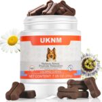 Dog Calming Chews 100 Count Large Particle,Anxiety Relief Treats for Dogs,Sleeping Aid Supplement,Aid with Separation, Barking, Stress Relief, Thunderstorms 100% Natural Ingredients,Chicken Flavor