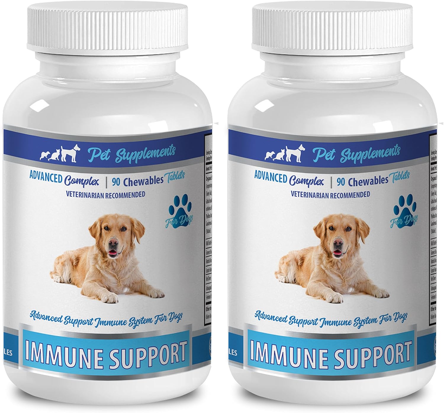 Heart Support for Dogs - Advanced Immune System Support - CHEWABLE - for Dogs - Dog Immune Booster - 2 Bottle (180 Chews) Heart Support for Dogs - Advanced Immune System Support - CHEWABLE - for Dogs - Dog Immune Booster - 2 Bottle (180 Chews)