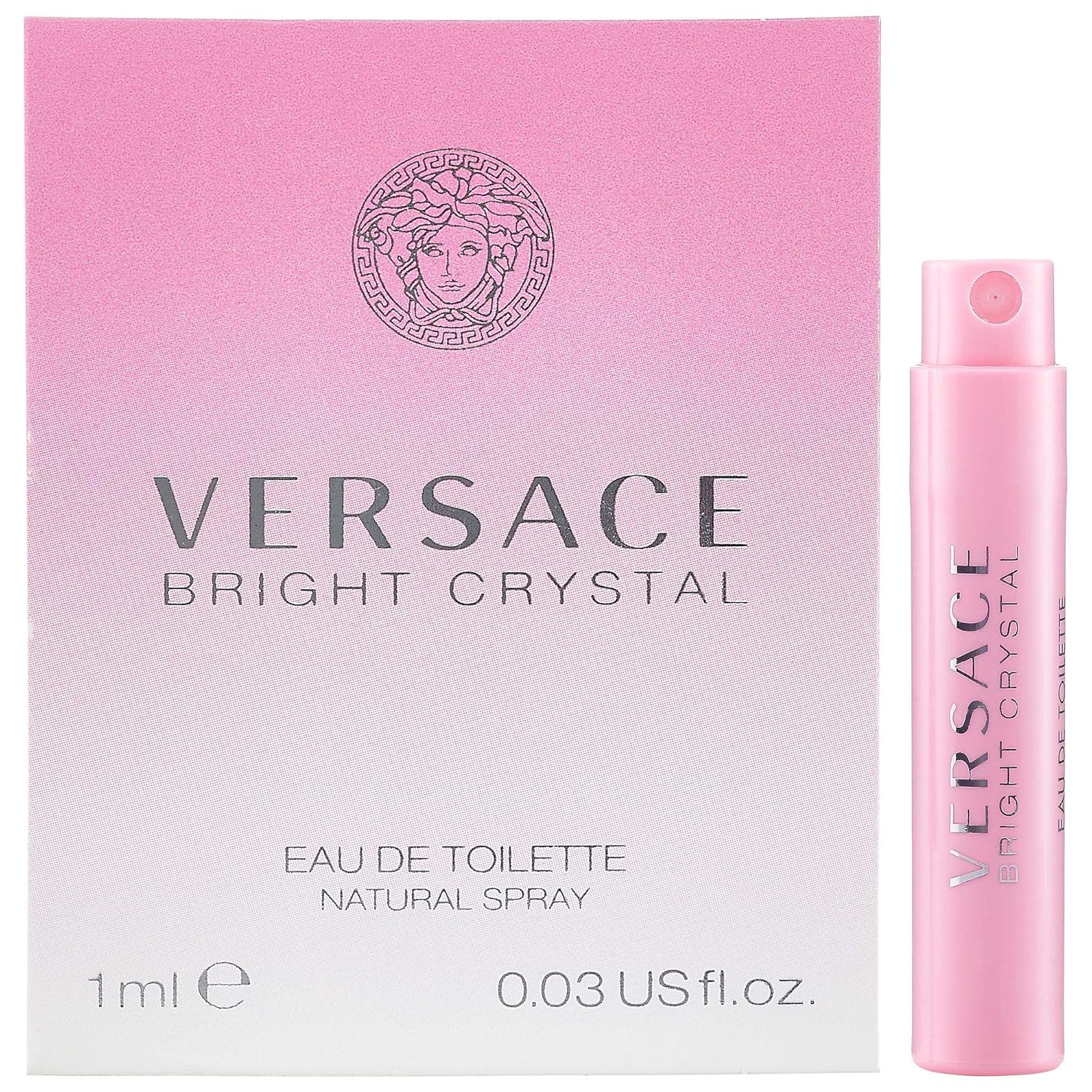 Versace Bright Crystal By Gianni Versace Edt Vial On Card Mini for Women Versace Bright Crystal By Gianni Versace Edt Vial On Card Mini for Women