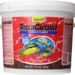 TetraCichlid Cichlid Flakes 1.75 Pounds, Fish Food, Clear Water Advanced Form