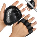 Mava Sports Neoprene Grip Pads Lifting Grips, an Alternative to Barehand Gloves for Weight Lifting Women and Men, Pull-Up Grips, Crossfit, Workout Pads