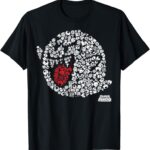 Nintendo Super Mario Iconic Boo Portrait Graphic T-Shirt T-Shirt