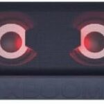 LG XBOOM Go P7 Portable Bluetooth Speaker, 2.0 Channel, IPX5 Water Resistant, LED Lighting, 24Hr Battery, Black (Renewed)