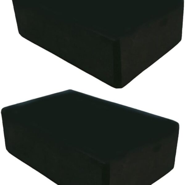 Yoga Blocks 2 Pack, Lightweight Premium EVA Foam Yoga Blocks, Non Slip Supportive Foam Blocks Yoga, Pilates, Stretching and Meditation, Women Men Yogi Yoga Beginners (2pc)