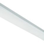 Lithonia Lighting 4 Foot LED Light Fixture, Low-Profile LED Wraparound Flush Mount Ceiling Light, 4000K Cool White, 120V, 48-Inch (FMLWL 48 840)