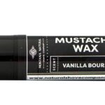 MNSC Vanilla Bourbon Mustache Wax - Medium Hold Balm - All-Natural Beeswax and Plant-Based Oils, Petroleum-Free, Hypoallergenic Ingredients, Handmade in USA