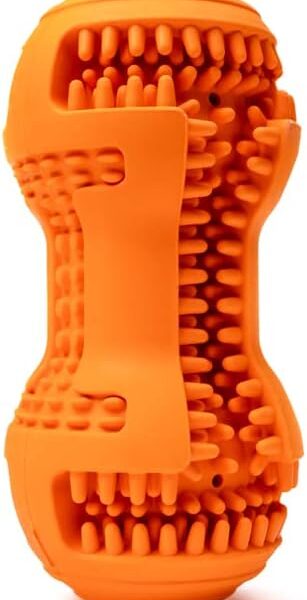 Fillable Dog Toy/Teeth Cleaning/Use with Peanut Butter or Toothpaste- Aggressive Chewers-Fillable Dog Chew Toy Dental Teeth Cleaning