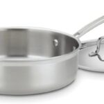 Cuisinart MCP33-24HN MultiClad Pro Stainless 3-1/2-Quart Saute with Helper and Cover Skillet, 3.5-Quart, Saut Pan w/Helper & Cover