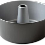 Nordic Ware Classic Cast Pound Cake, Nonstick 10 Inch One Piece Pan - Great for Angel Food, Coffee Cake, 18 Cup - Graphite