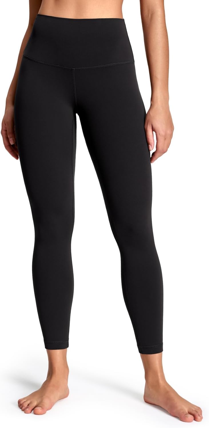HeyNuts Workout Pro Leggings 25'', Medium Plus Support, Compression 7/8 Workout Pants HeyNuts Workout Pro Leggings 25'', Medium Plus Support, Compression 7/8 Workout Pants