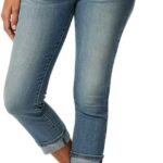 Levi Strauss Signature Gold Women's Mid-Rise Slim Fit Capris Stretch Denim (Also Available in Plus Size)