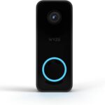 WYZE Wired Doorbell Camera v2(existing doorbell Wiring Required), 2K Security Video Doorbell, Color Night Vision, 2-Way Audio, Package Monitor, Works with Alexa & Google Assistant. Free Expert Setup