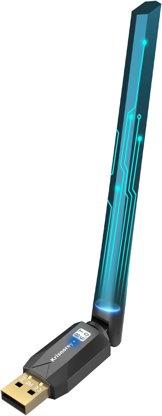 Long Range Bluetooth 6.0 Adapter for PC, Built-in PA for 5dBi High-Gain Wireless USB Dongle for Windows 11/10/8.1 Laptop Desktop, Plug & Pair w/Bluetooth Headphones Speaker Keyboard Mouse Long Range Bluetooth 6.0 Adapter for PC, Built-in PA for 5dBi High-Gain Wireless USB Dongle for Windows 11/10/8.1 Laptop Desktop, Plug & Pair w/Bluetooth Headphones Speaker Keyboard Mouse