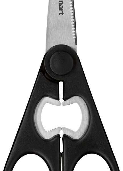 Cuisinart C77TR-SHR Classic Shears 8" All Purpose Kitchen Scissors, Black
