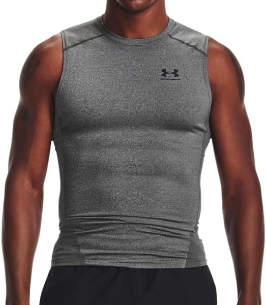 Under Armour Men's HeatGear Compression Sleeveless T-Shirt