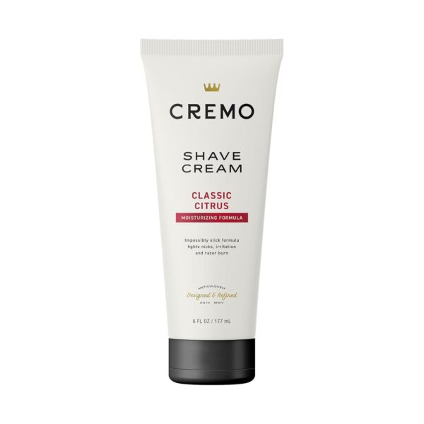 Cremo Original Shave Cream, Astonishingly Superior Ultra-Slick Shaving Cream for Men, Fights Nicks, Cuts and Razor Burn, 6 Fl Oz