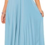 Women Transformer Multi Way Bandage Dress Convertible Bridesmaid Gown