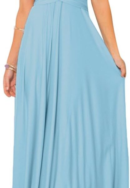 Women Transformer Multi Way Bandage Dress Convertible Bridesmaid Gown