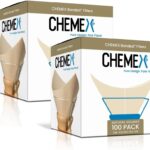 Chemex Bonded Filter - Natural Square - 100 Count (Pack of 2) - Exclusive Packaging