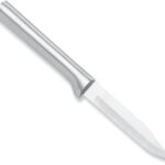 Rada Cutlery Regular Paring Knife (R101), 3.25" Stainless Steel Blade, Silver Handle, Pack of 2