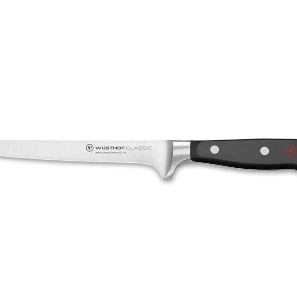 Wsthof Classic Flexible Boning Knife, 6-Inch, Black (1040101416)