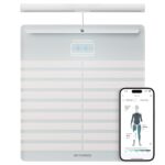 WITHINGS Body Scan - Smart Scale with Segmental Body Composition Analysis, Weighing Scales Body Weight & Vascular Age, Visceral Fat, Heart Rate, iOS/Android