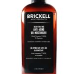 Brickell Men's Rejuvenating Anti-Aging Gel Moisturizer For Men, Natural and Organic, Fast Absorbing Moisturizer Reduces Fine Lines and Wrinkles (Scented, 4 oz)