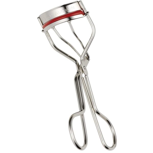 Kevyn Aucoin The Eyelash Curler: Easy use. Long-lasting curl of lashes effect. Wide opening. Stainless steel with two red lash cushions. Pro makeup artist tool for before & after mascara application