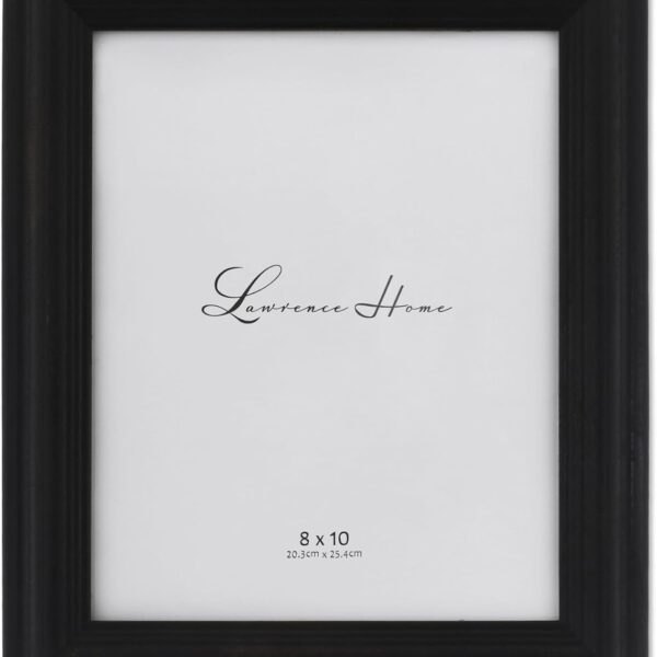 8x10 Weathered Black Wood Picture Frame
